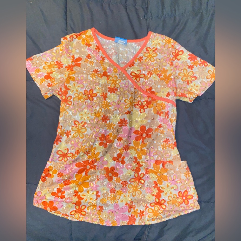 Elan by Barco Scrub Top